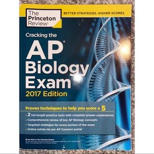 AP biology exam Princeton review book